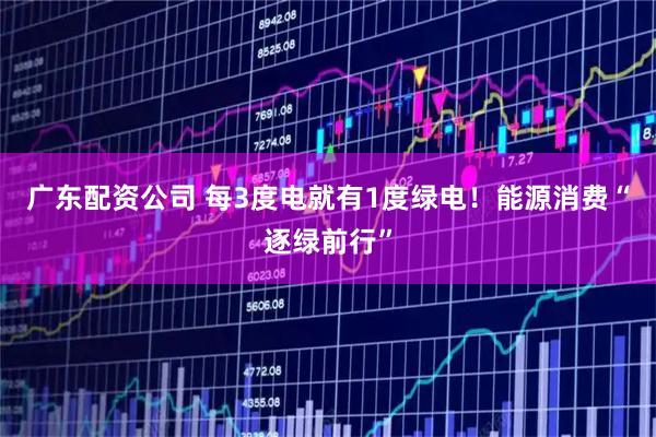广东配资公司 每3度电就有1度绿电！能源消费“逐绿前行”